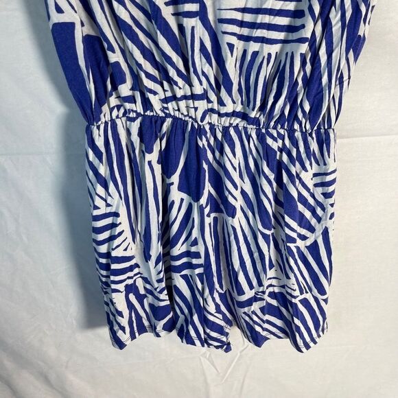 Rachel Pally Zebra Striped Jersey Knit Romper Sz S - Picture 6 of 6